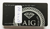 Sapphire 3.38ct AIG Certified