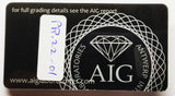 Sapphire 3.76ct AIG Certified