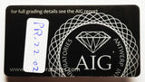 Sapphire 4.63ct AIG Certified