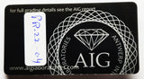 Sapphire 6.02ct AIG Certified