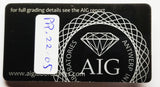 Sapphire 6.22ct AIG Certified