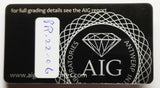 Sapphire 3.87ct AIG Certified