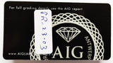 Sapphire 1.55ct AIG Certified