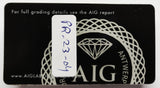 Sapphire 2.77ct AIG Certified