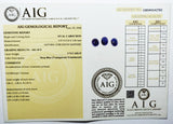 Sapphire 3.74ct AIG Certified