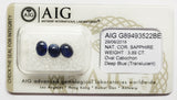 Sapphire 3.99ct AIG Certified