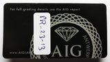 Sapphire 3.54ct AIG Certified