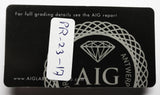 Sapphire 3.64ct AIG Certified