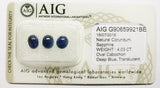 Sapphire 4.03ct AIG Certified