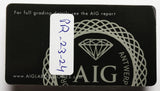 Sapphire 1.22ct AIG Certified