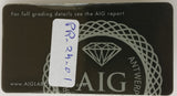 Sapphire 2.98ct AIG Certified