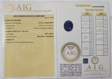 Sapphire 2.98ct AIG Certified