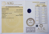 Sapphire 3.72ct AIG Certified