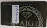 Sapphire 3.81ct AIG Certified