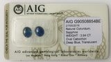 Sapphire 3.94ct AIG Certified