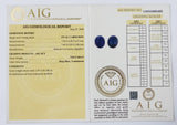 Sapphire 3.94ct AIG Certified