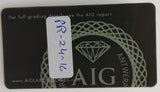 Sapphire 4.18ct AIG Certified