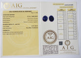 Sapphire 4.18ct AIG Certified