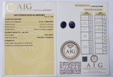 Sapphire 4.28ct AIG Certified