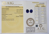 Sapphire 5.76ct AIG Certified