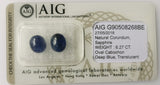 Sapphire 6.27ct AIG Certified