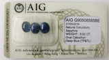 Sapphire 6.62ct AIG Certified