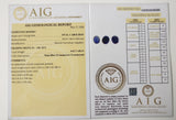 Sapphire 6.62ct AIG Certified