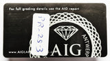 Sapphire 2.56ct AIG Certified