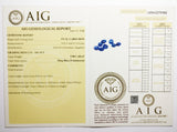 Sapphire 5.98ct AIG Certified