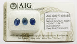 Sapphire 3.64ct AIG Certified