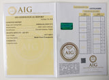 Emerald 1.07ct AIG Certified