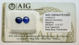 Sapphire 3.10ct AIG Certified