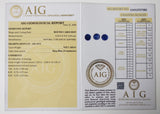 Sapphire 9.92ct AIG Certified