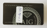 Sapphire 2.19ct AIG Certified