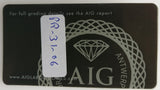 Sapphire 3.56ct AIG Certified