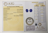 Sapphire 3.56ct AIG Certified