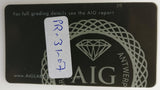 Sapphire 2.96ct AIG Certified