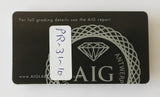 Sapphire 3.62ct AIG Certified