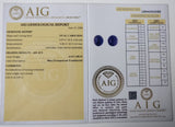 Sapphire 4.24ct AIG Certified