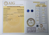 Sapphire 2.04ct AIG Certified