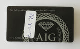 Sapphire 2.61ct AIG Certified