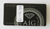 Sapphire 3.31ct AIG Certified