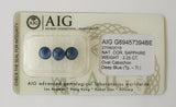 Sapphire 3.25ct AIG Certified