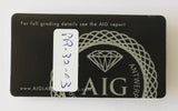 Sapphire 3.25ct AIG Certified