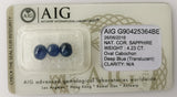 Sapphire 4.23ct AIG Certified