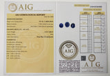 Sapphire 4.23ct AIG Certified