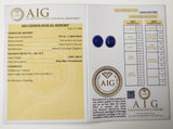 Sapphire 6.98ct AIG Certified