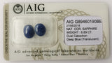 Sapphire 6.89ct AIG Certified