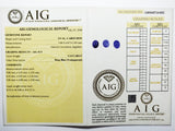 Sapphire 2.14ct AIG Certified