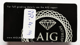 Sapphire 2.63ct AIG Certified